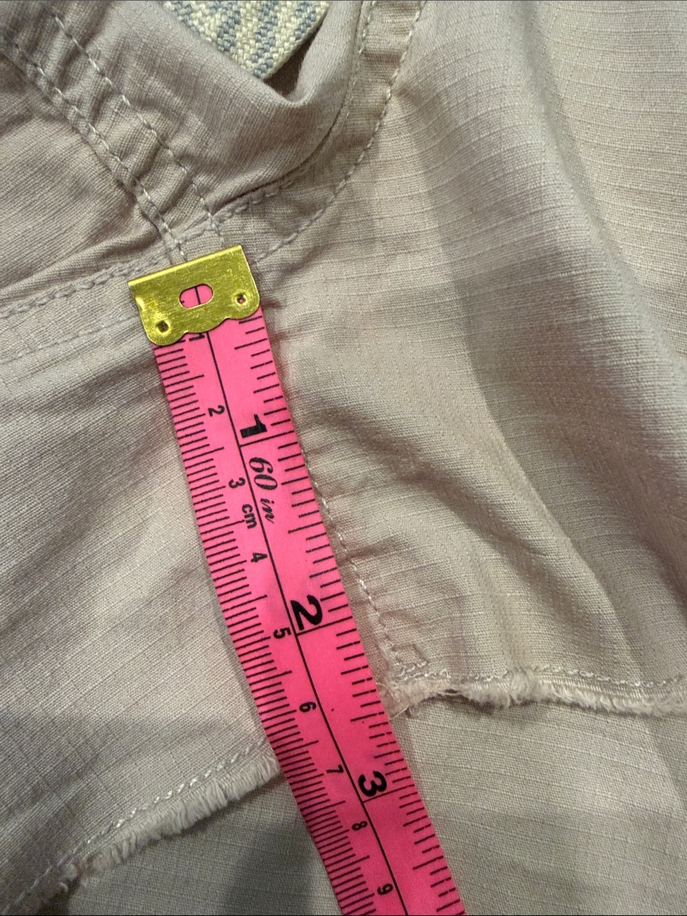 Vuori Vintage Ripstop tan shorts - Picture 6 of 6